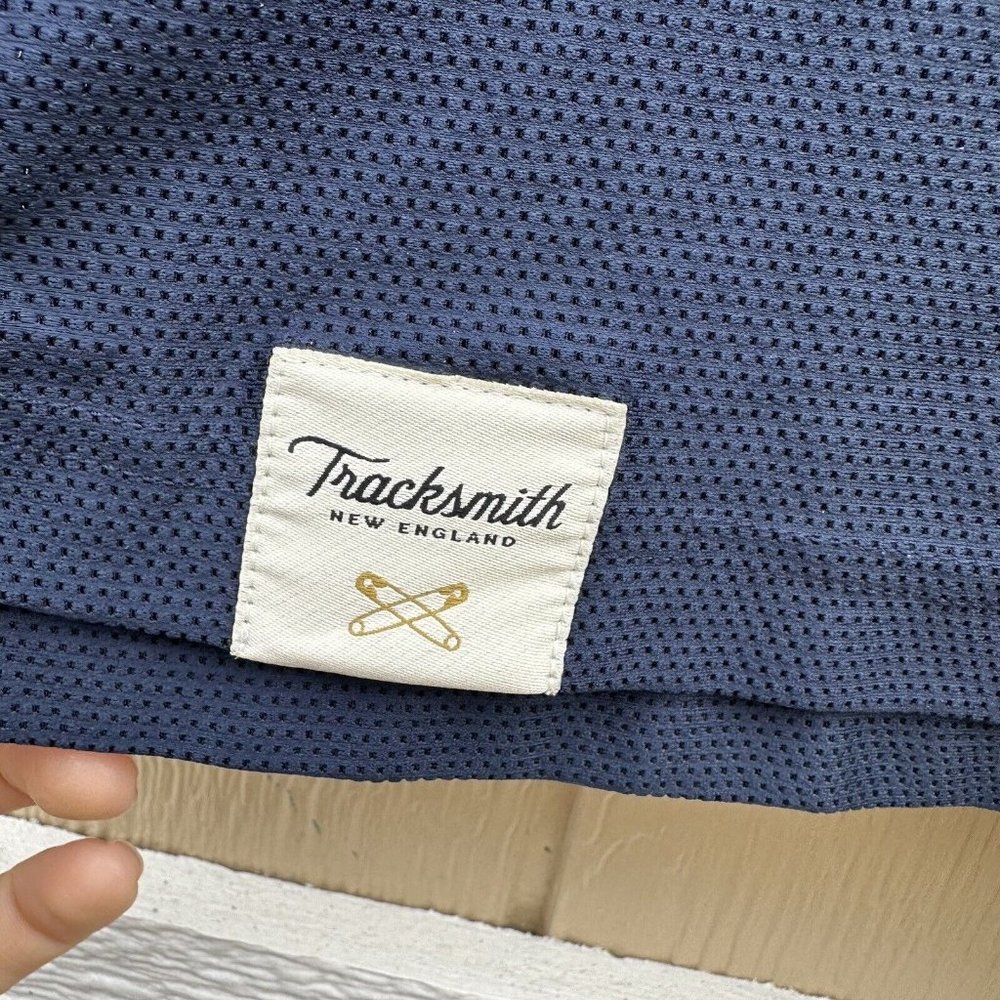Tracksmith Van Cortlandt Singlet Navy Blue Women’s Size Small Running Track Tank - Picture 5 of 8